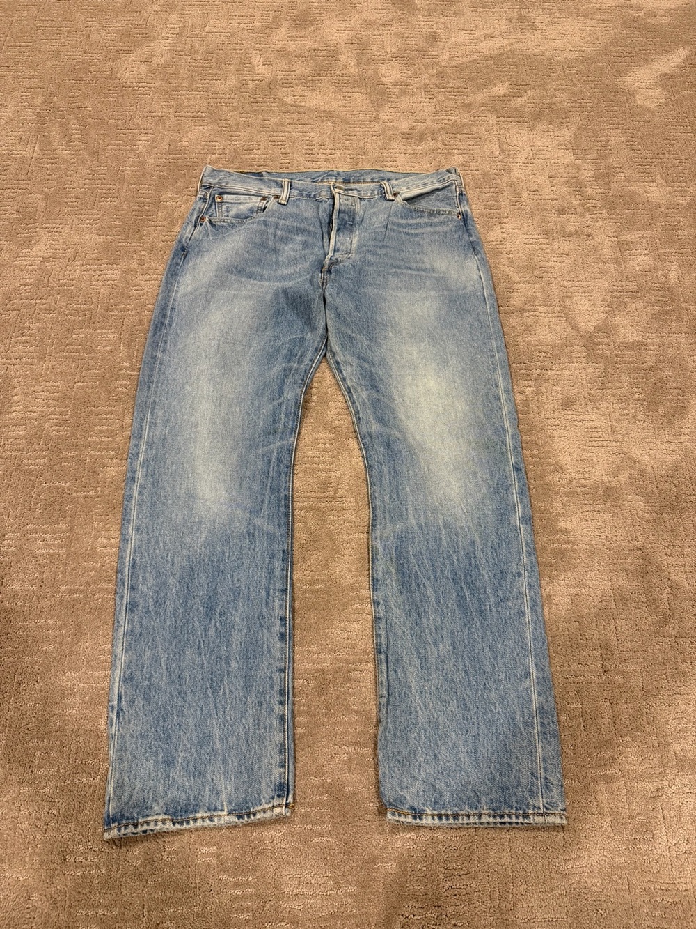 Levi & Strauss 501 XX Men's Jeans Button Fly 36x30 Blue Denim